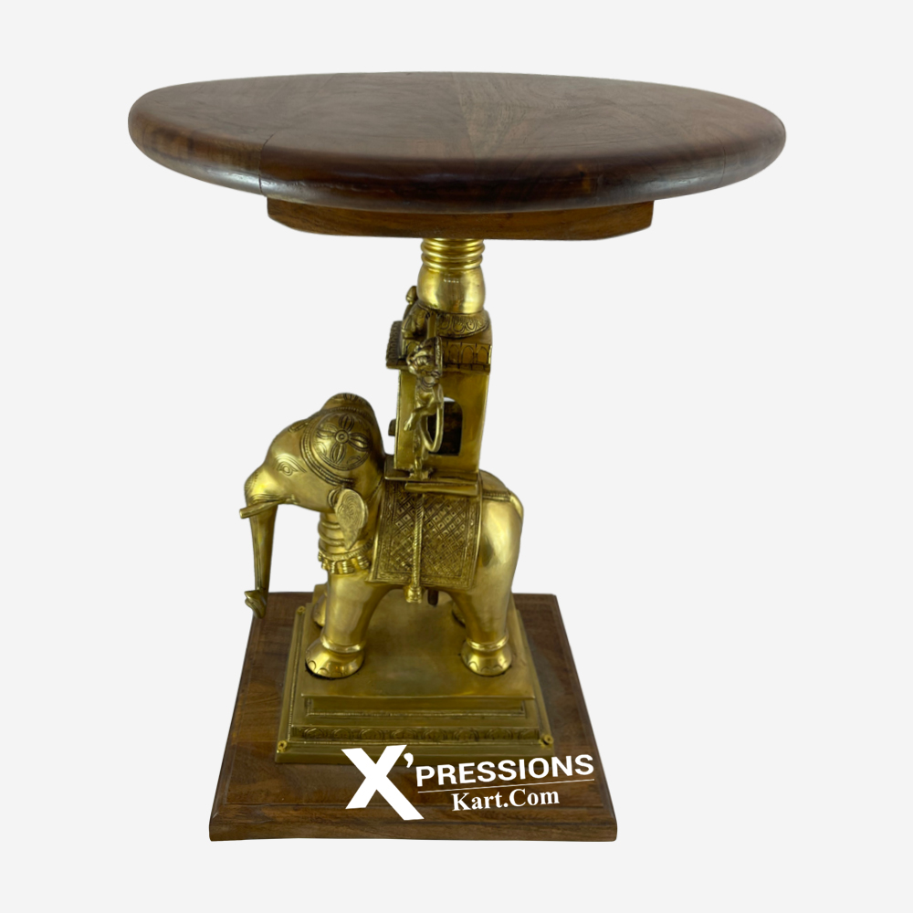 Elephant sales wooden stool