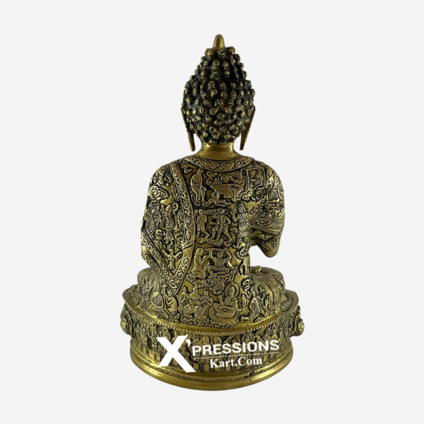 brass budha statue idol