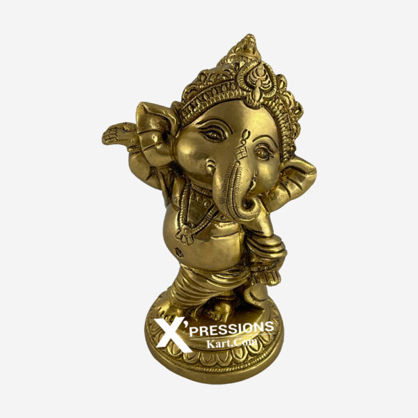 brass ganesha statue