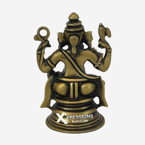 brass ganesha statue