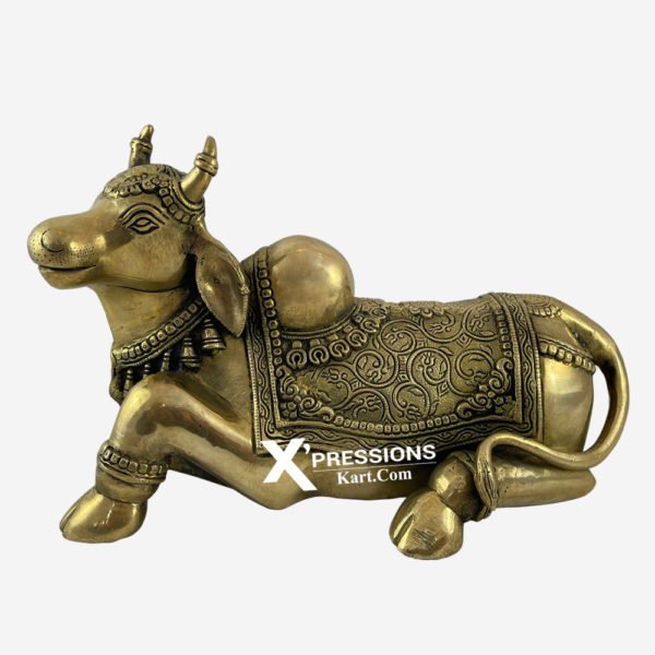 Brass Nandi In Superfine Finish Height