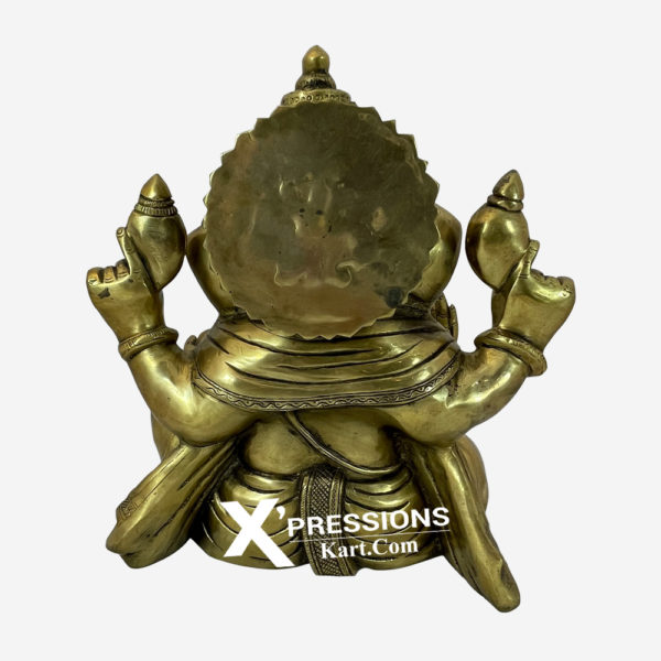 brass ganesha statue