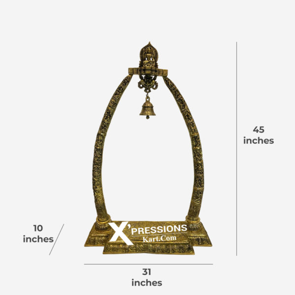 brass elephant tusk lord shiv stand