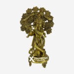 lord krishna brass statue