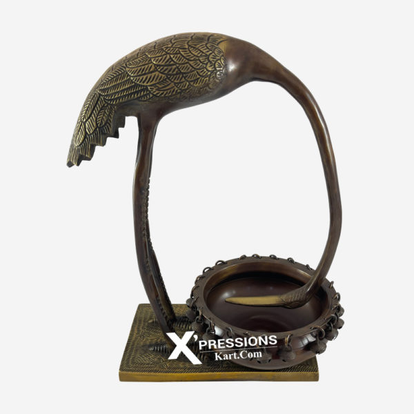 brass bird urli statue idols