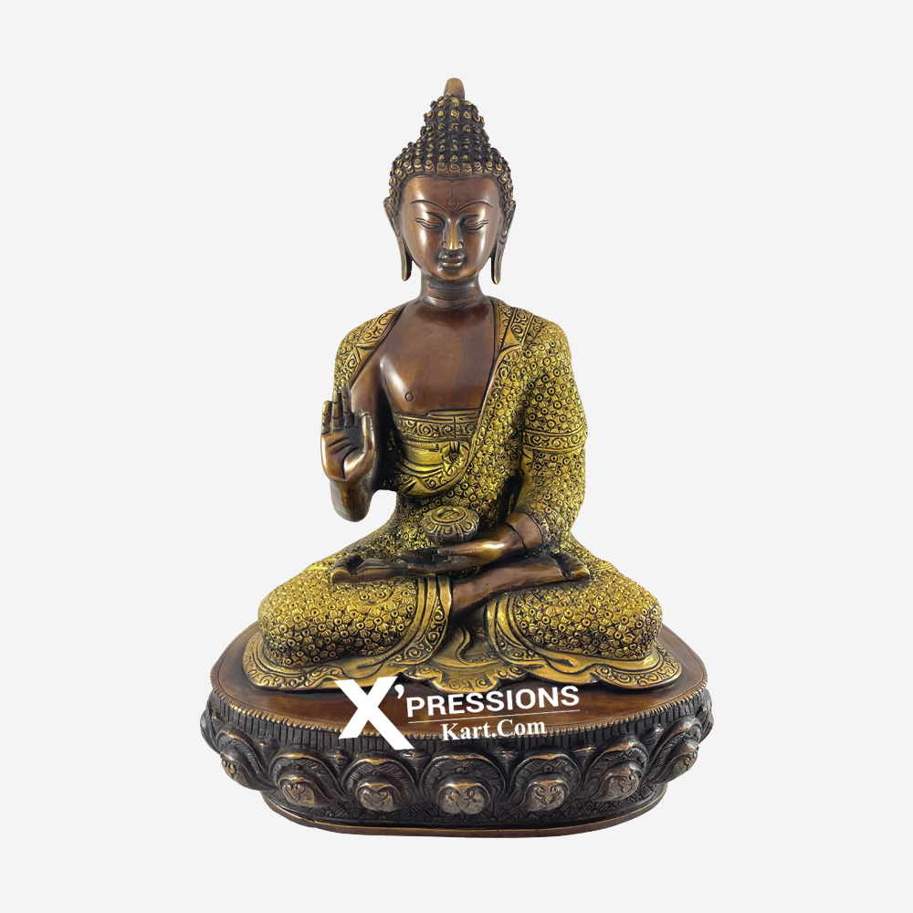 brass budha statue idol