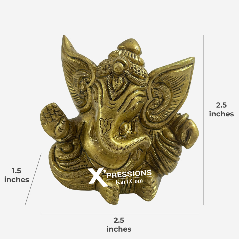 brass ganesh statue idols