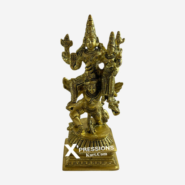 brass garur vishnu ji laxmi ji idols