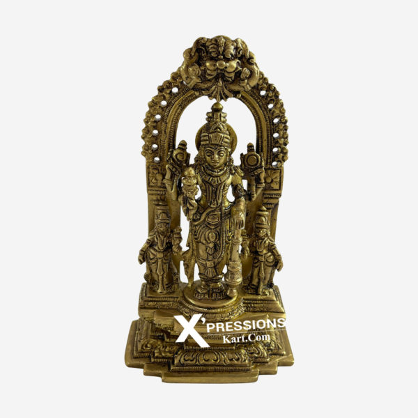 brass vishnu ji statue idol