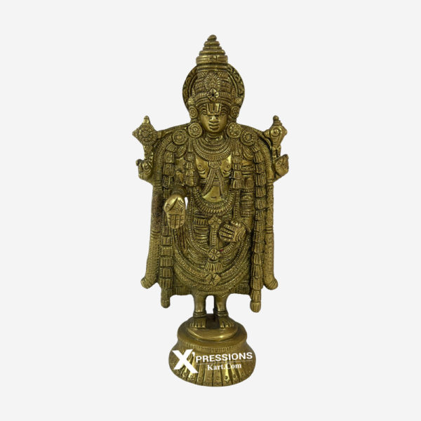 Brass Superfine Tirupati Balaji 5.25 Inches