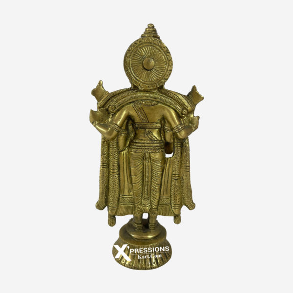 Brass Superfine Tirupati Balaji 5.25 Inches