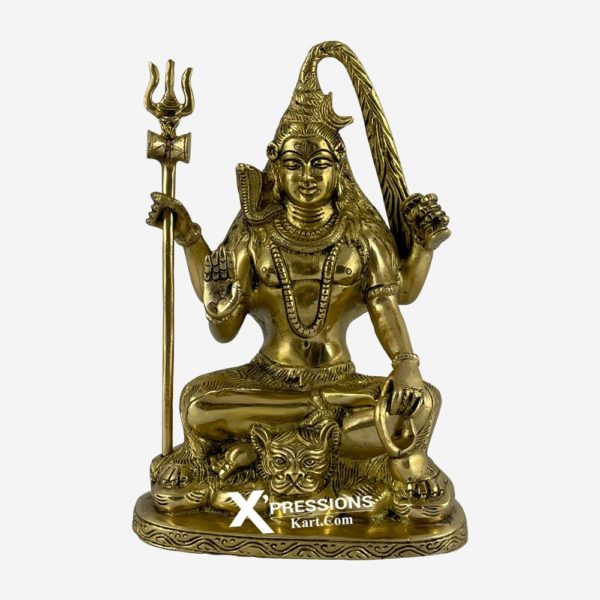 brass shiv shankar Idols