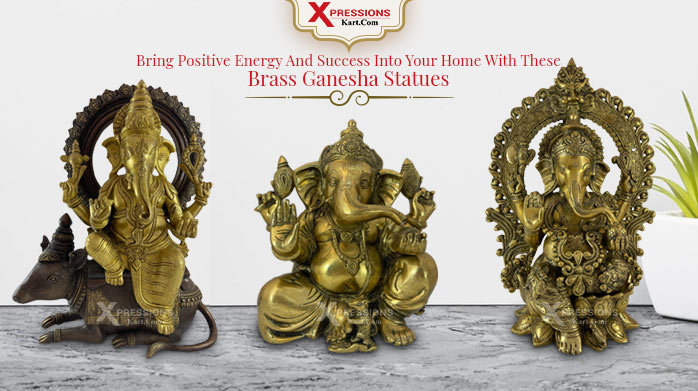 Brass Ganesha Statue